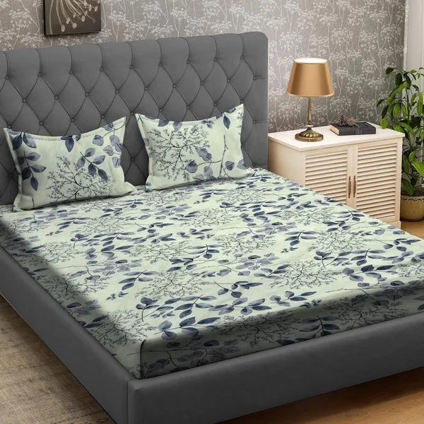 Super_Soft_Microfiber_Cotton_Double_Bedsheet_With_Pillow_Cover