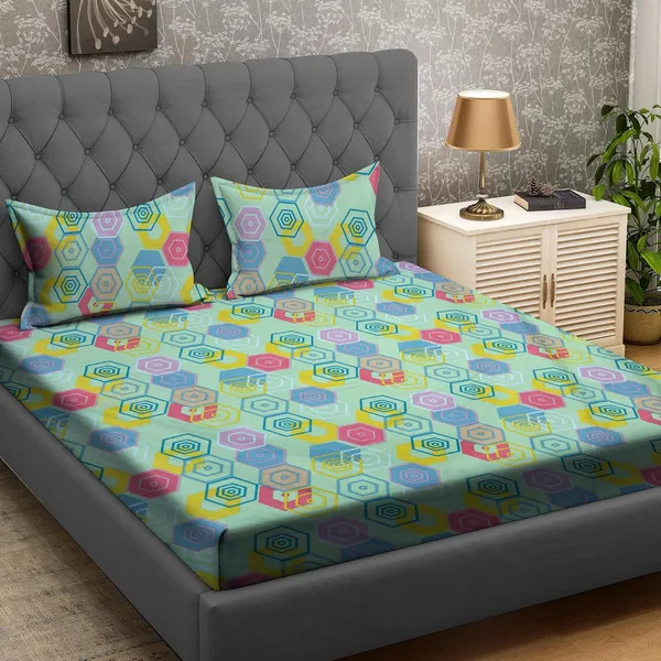 Super_Soft_Microfiber_Cotton_Double_Bedsheet_With_Pillow_Cover