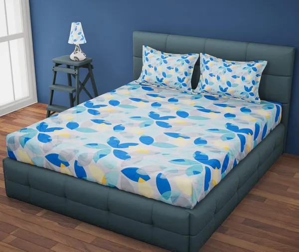 Super_Soft_Microfiber_Cotton_Double_Bedsheet_With_Pillow_Cover