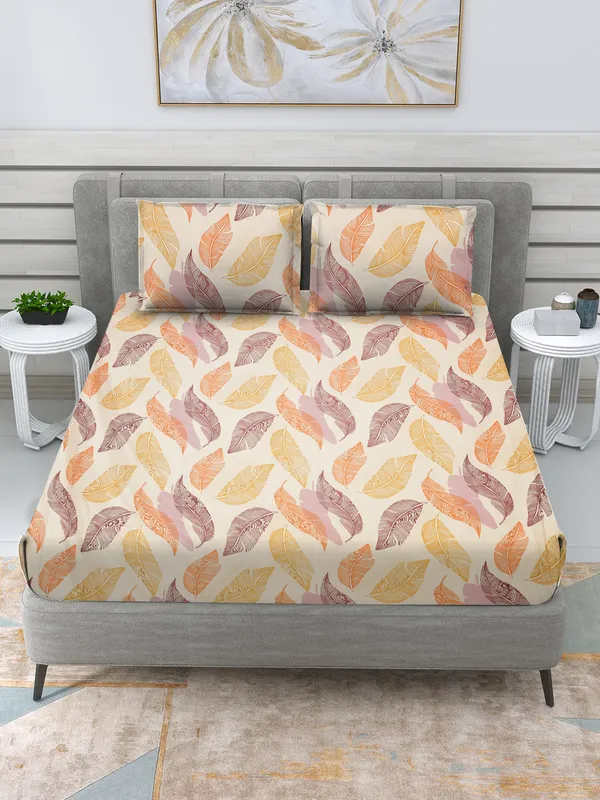 Super_Soft_Microfiber_Cotton_King_Size_Bedsheet_With_Pillow_Cover
