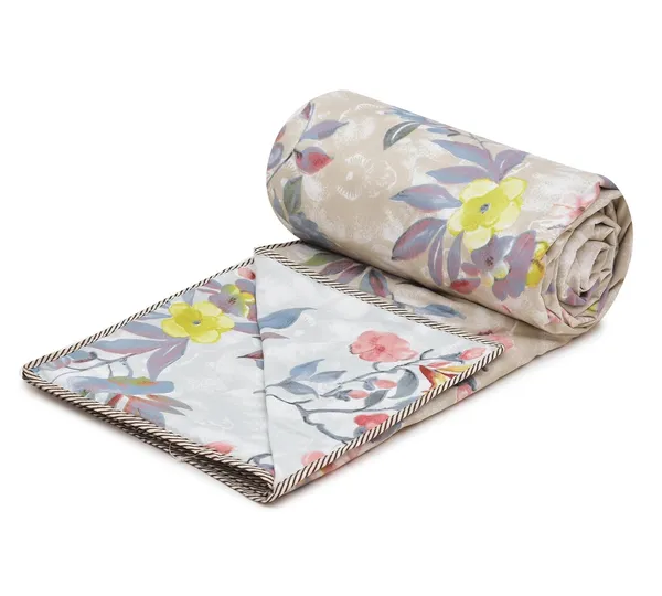 Floral_Grey_Super_Soft_Brushed_Microfiber_Cotton_Single_Dohar