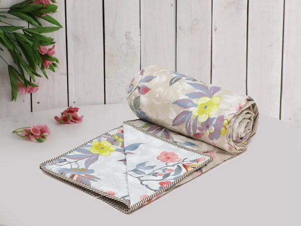 Floral_Grey_Super_Soft_Brushed_Microfiber_Cotton_Single_Dohar