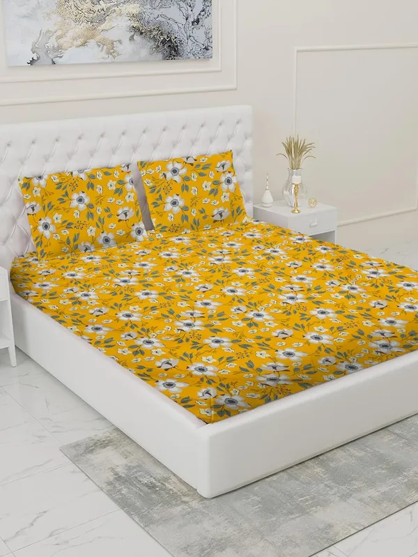 Super_Soft_Microfiber_Double_Bedsheet_With_Pillow_Cover