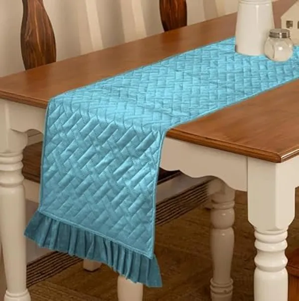 Sky_Blue_Velvet_Quilted_Table_Runner_With_Frill