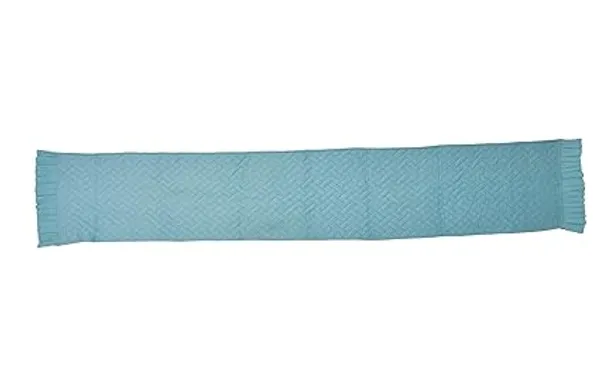 Sky_Blue_Velvet_Quilted_Table_Runner_With_Frill