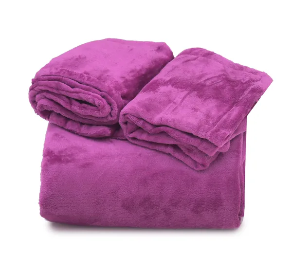 Solid_Purple__Soft,_Warm_&_Comfortable_Woolen_Bedsheet_For_Double_Bed_With_2_Pillow_Cover
