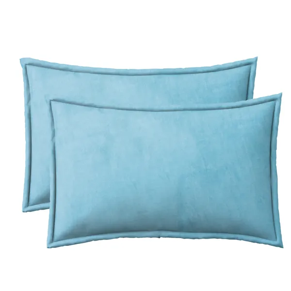 Solid_Blue_Soft,_Warm_&_Comfortable_Woolen_Bedsheet_For_Double_Bed_With_2_Pillow_Cover