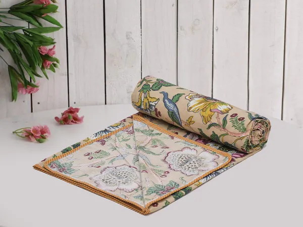 Brown_&_Maroon_Premium_Quality_Cotton_Floral_Top_Sheet