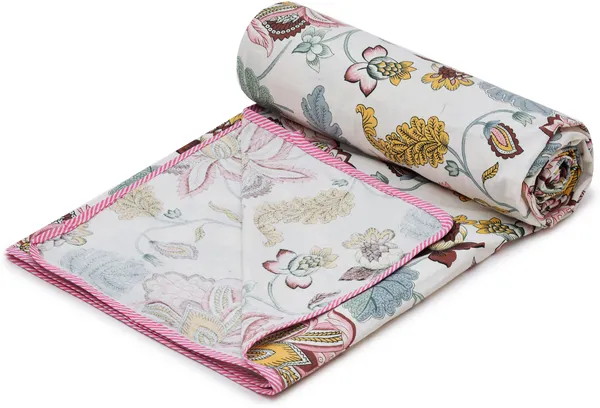 Pink_&_White_Premium_Quality_Cotton_Floral_Top_Sheet