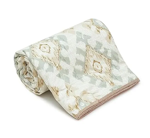 Geometric_Design__Beige_Super_Soft_Brushed_Microfiber_Cotton_Single_Dohar_–_Lightweight_&_Cozy_Blanket