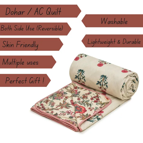 Maroon_&_Cream_Floral__Super_Soft_Brushed_Microfiber_Cotton_Single_Dohar_–_Lightweight_&_Cozy_Blanket