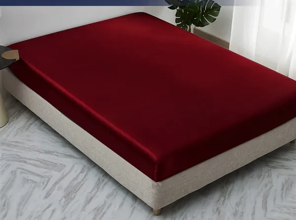 Red_Microfiber_Cotton_Fitted_Terry_Mattress_Protector