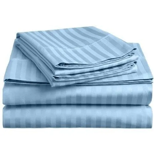 Sky_Blue_Microfiber_Cotton_Satin_Striped_Single_Bedsheet