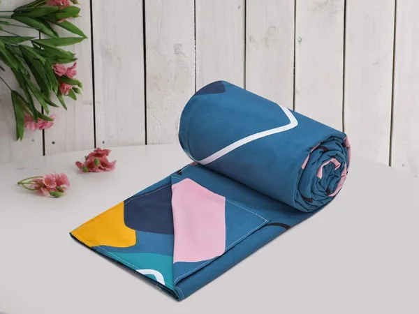 Green_&_Pink_Microfiber_Cotton_Double_Duvet_Cover