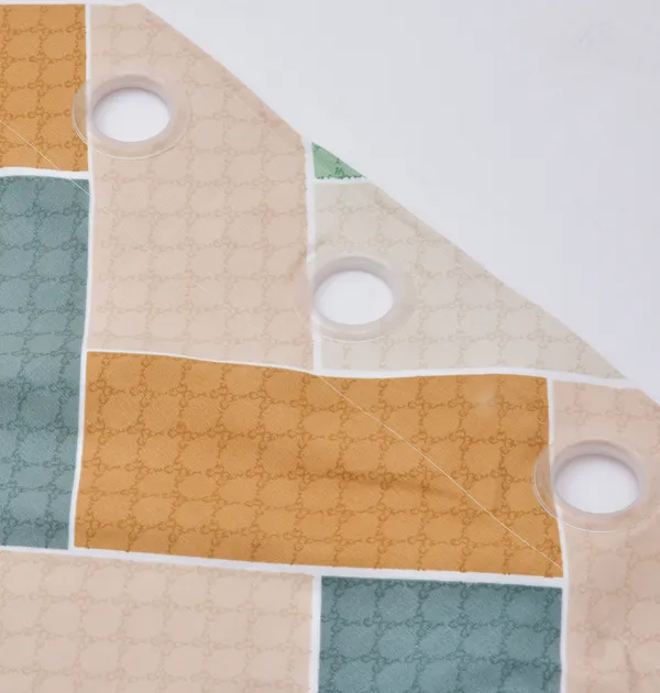 Geometric_Multicolor_Super_Soft_Brushed_Microfiber_Cotton_Curtains_For_Window