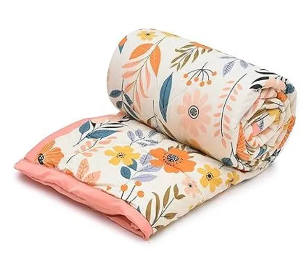 Cream_Microfiber_Cotton_Quilted_Single_Comforter