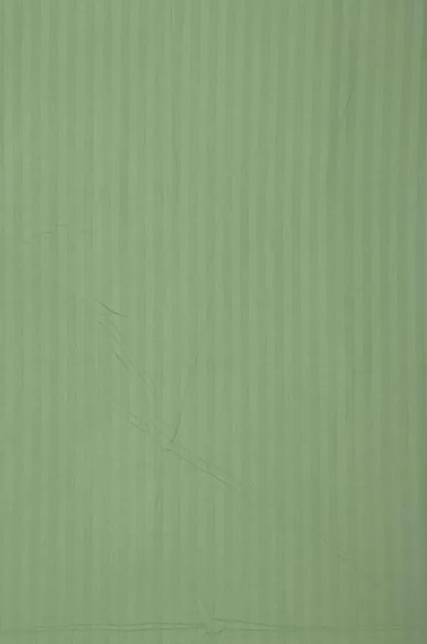 Green_Microfiber_Cotton_Satin_Striped_Double_Bedsheet
