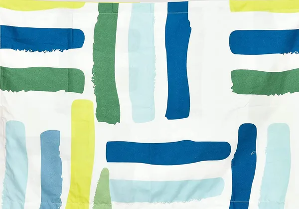 White_,Blue_&_Green_Microfiber_Cotton_Single_Bedsheet_with_Pillow_Cover