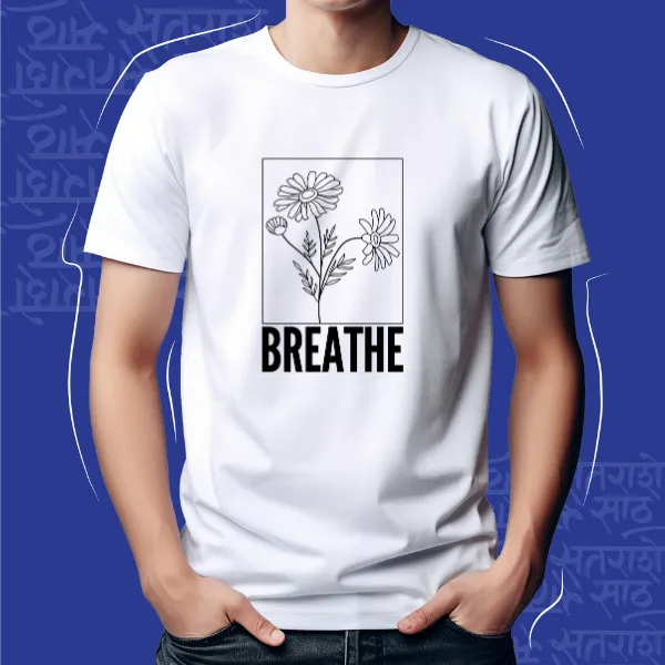 White_Breath_Unisex_Marathi_Graphic_T-Shirt