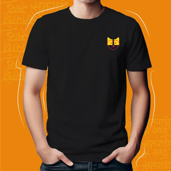Black_Cat_Love_Unisex_Marathi_Graphic_T-Shirt