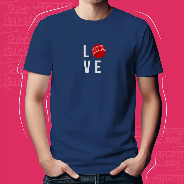 Navy_Blue_Cricket_Love_Unisex_Marathi_Graphic_T-Shirt