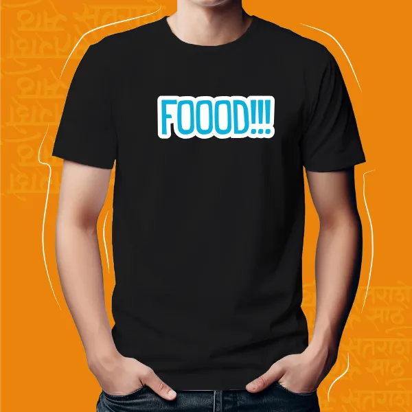 Black_Food_Unisex_Marathi_Graphic_T-Shirt