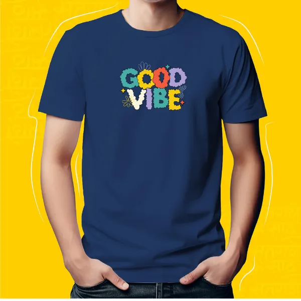 Navy_Blue_Good_Vibes_Unisex_Marathi_Graphic_T-Shirt