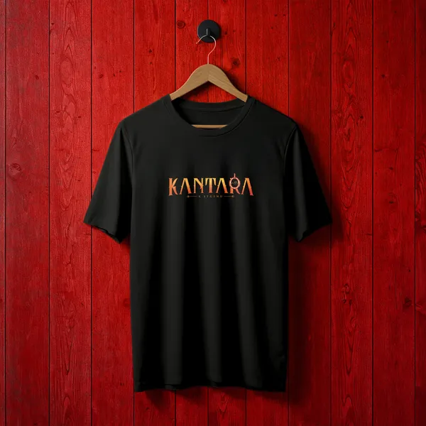 Kantara_Logo_Black_T-Shirt_|_Kantara_Official_Merchandise