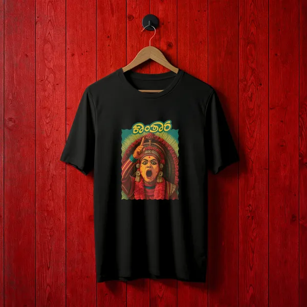 Kantara_Printed_Black_T_Shirt