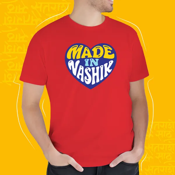 Red_Made_In_Nashik_Unisex_Marathi_Graphic_T-Shirt