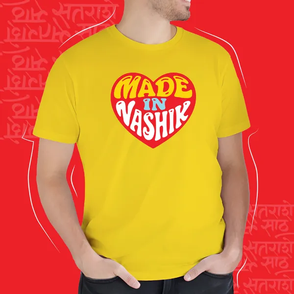 Yellow_Made_In_Nashik_Unisex_Marathi_Graphic_T-Shirt