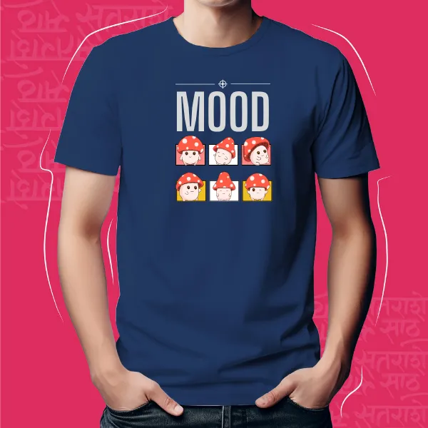 Navy_Blue_Mood_Unisex_Marathi_Graphic_T-Shirt