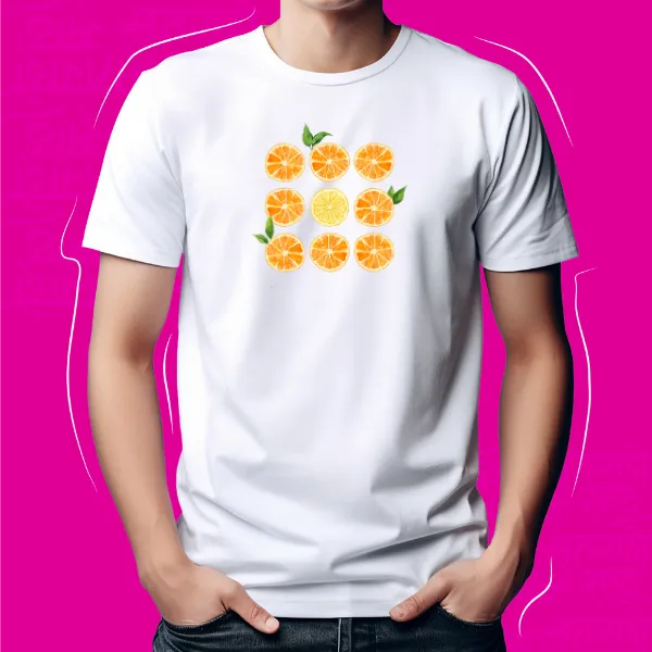 White_Oranage_Unisex_Marathi_Graphic_T-Shirt