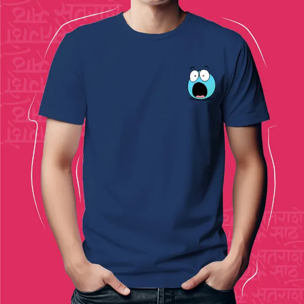 Navy_Blue_Surprise_Unisex_Marathi_Graphic_T-Shirt