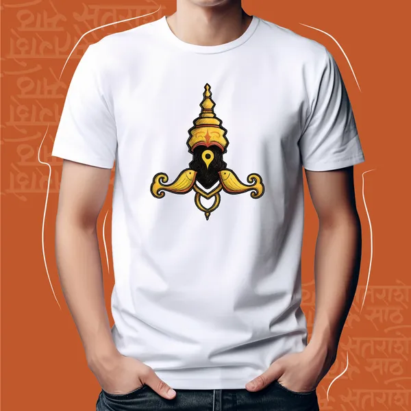 White_Vithuraya_Unisex_Marathi_Graphic_T-Shirt