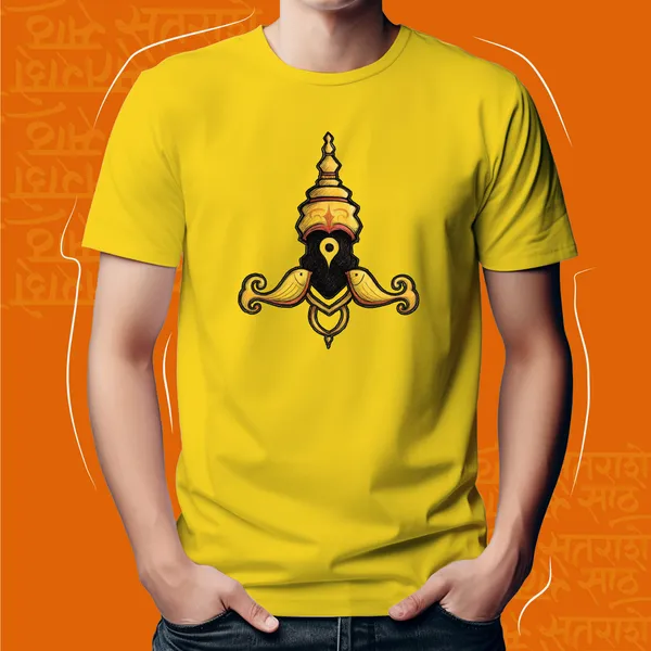 Yellow_Vithuraya_Unisex_Marathi_Graphic_T-Shirt
