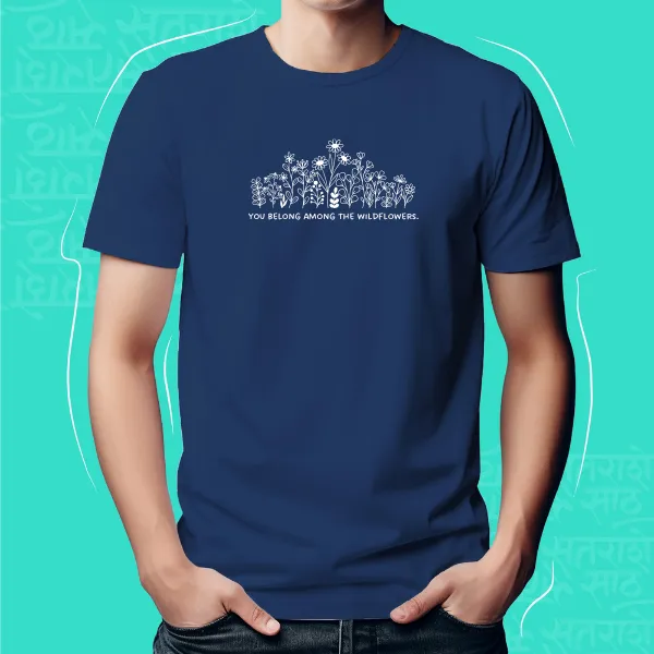 Navy_Blue_You_Belong_Among_Unisex_Marathi_Graphic_T-Shirt