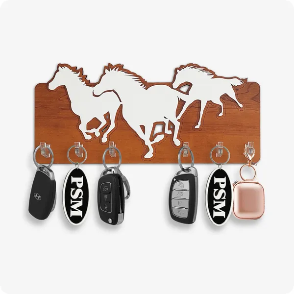 Pack_of_2_-_Home_Sweet_Home_and_Horse_Pattern_Keyholder