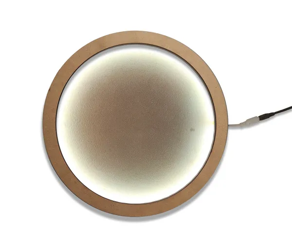 Lumi_Moon_Light_Round_Pine_MDF_Base_With_white_led_light_and_power_adoptor