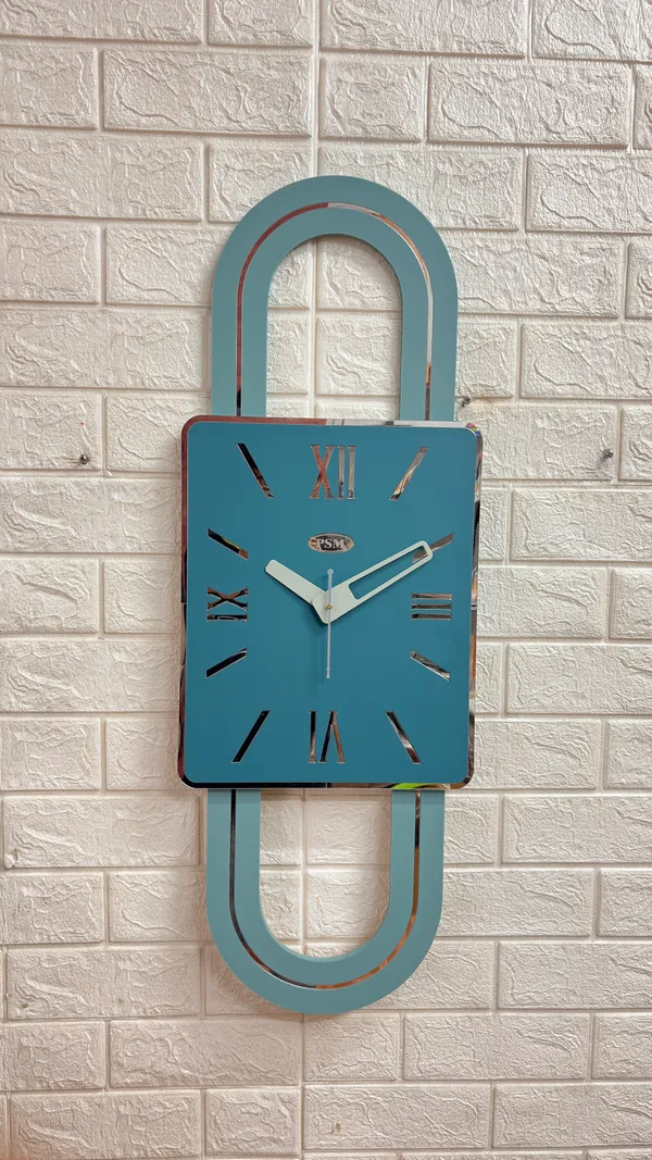 Modern_Vertical_Oval_Engineered_Wood_Wall_Clock