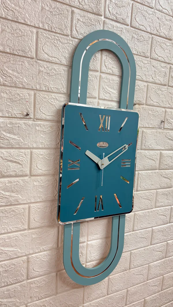 Modern_Vertical_Oval_Engineered_Wood_Wall_Clock