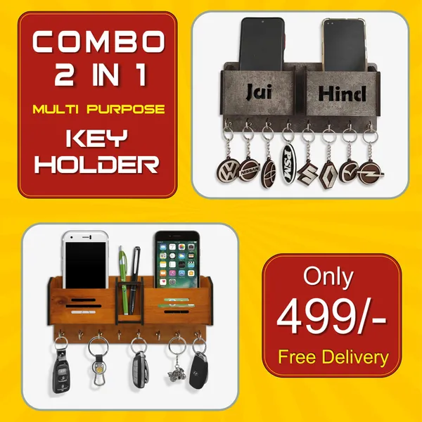 Pack_of_2_-_Stone_Grey_and_Cherry_Wooden_Keyholder