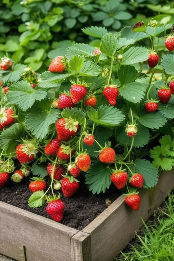 Hybrid__Stawberry_Plant_(Pack_Of_4)
