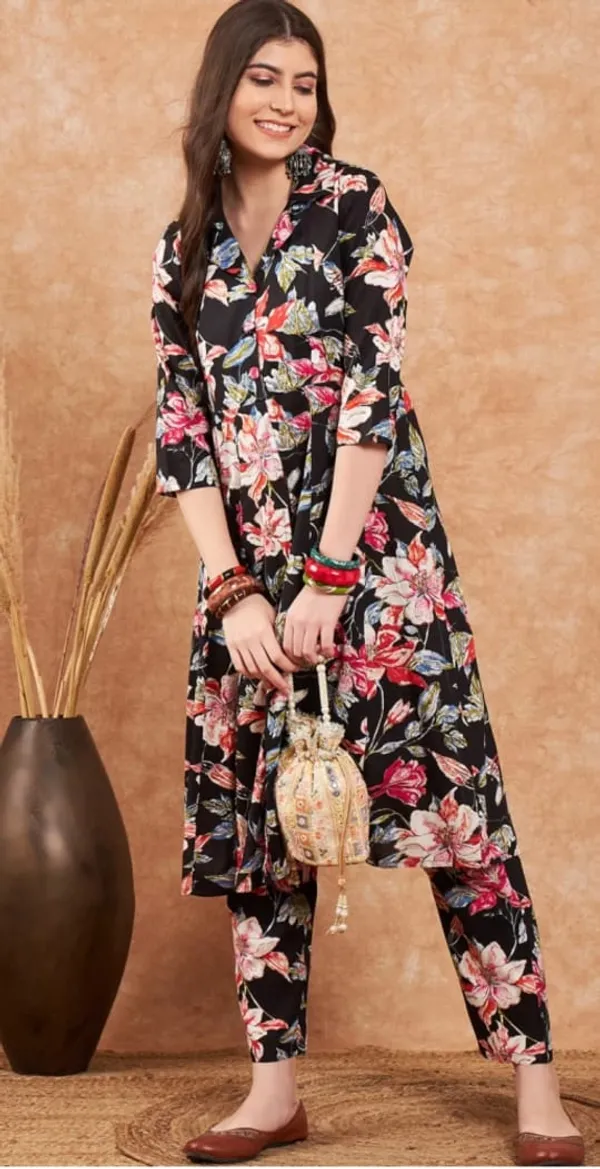 Green_Rayon_Floral_Printed_Co-Ord_Set_For_Women