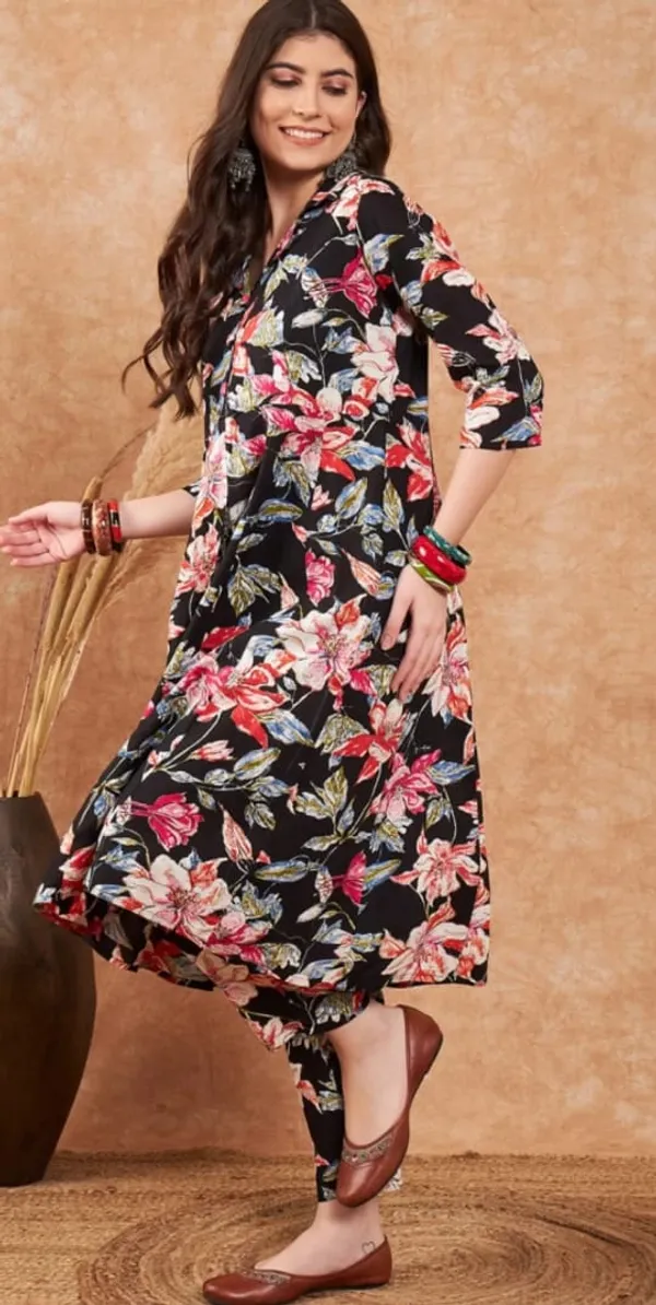 Green_Rayon_Floral_Printed_Co-Ord_Set_For_Women