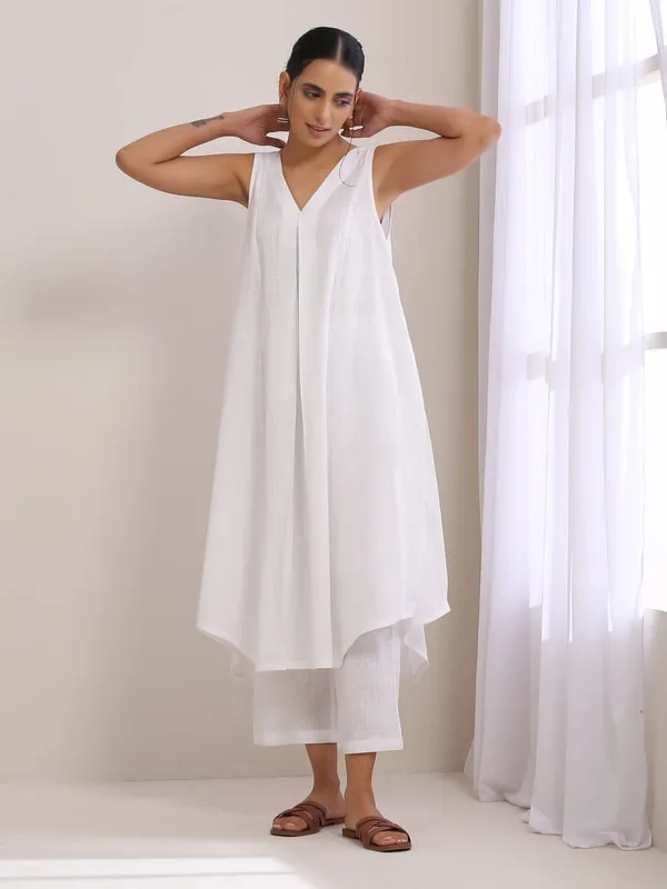 White_Elegant_Cotton_Co-Ord_Set_For_Women