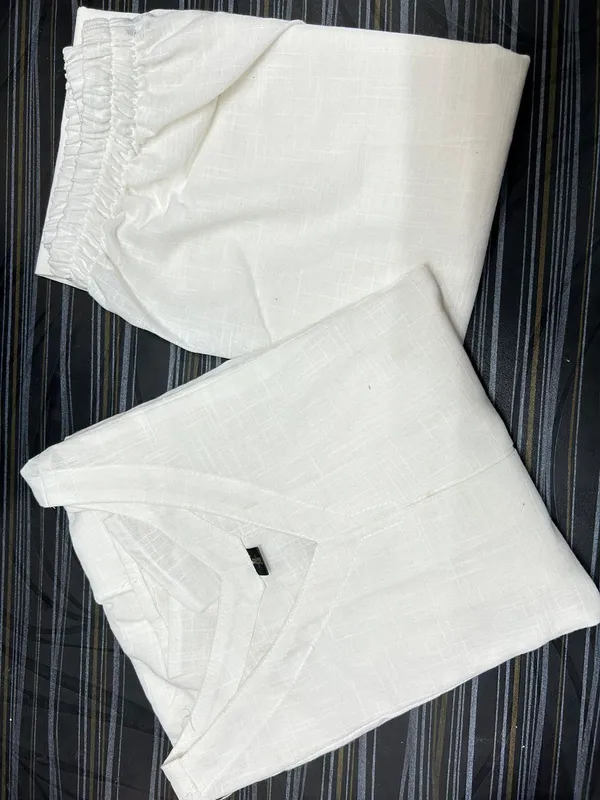 White_Elegant_Cotton_Co-Ord_Set_For_Women