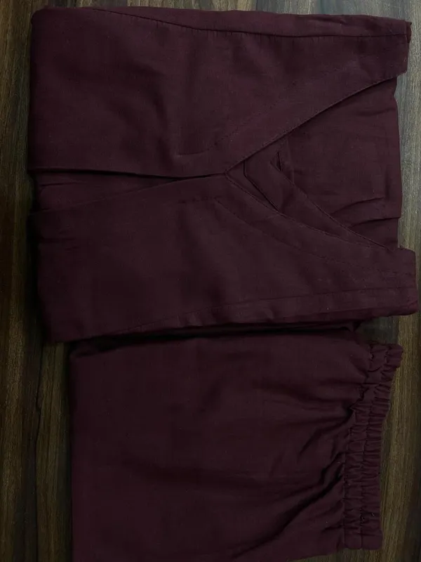 Brown_Elegant_Cotton_Co-Ord_Set_For_Women