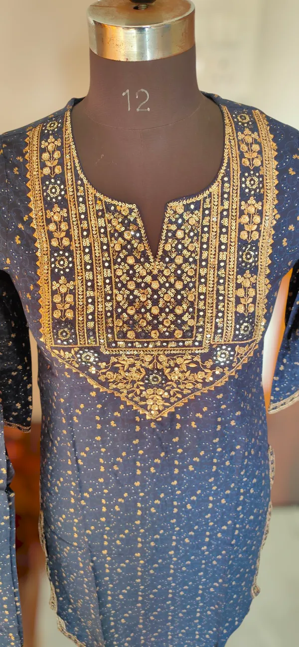 Blue_Premium_Embroidered_Rayon_Suit_For_Women