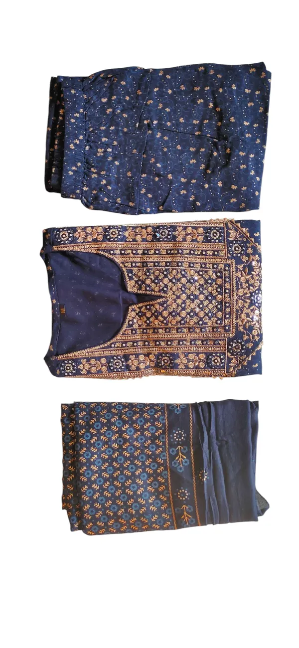 Blue_Premium_Embroidered_Rayon_Suit_For_Women